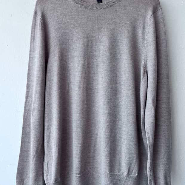 브룩스브라더스 남성 울라운드니트
