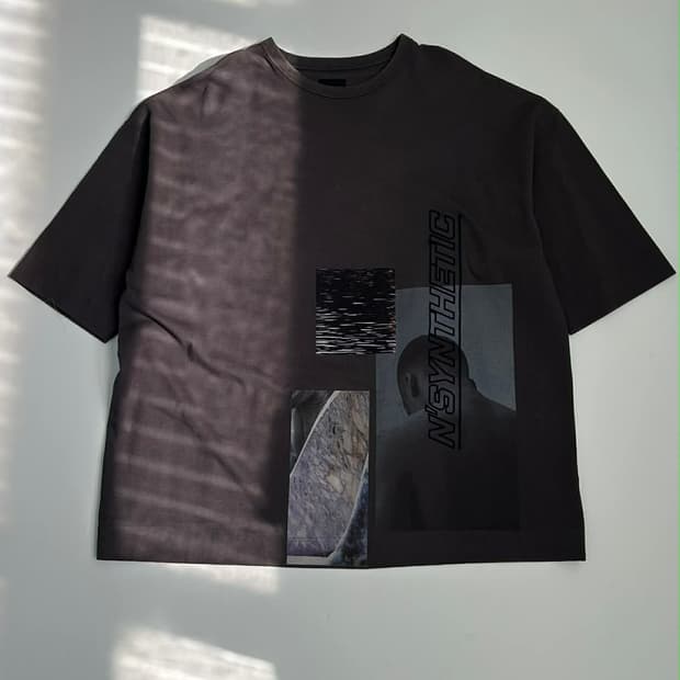 [S] Juun.J 준지 픽쳐 그래픽 반팔 티셔츠