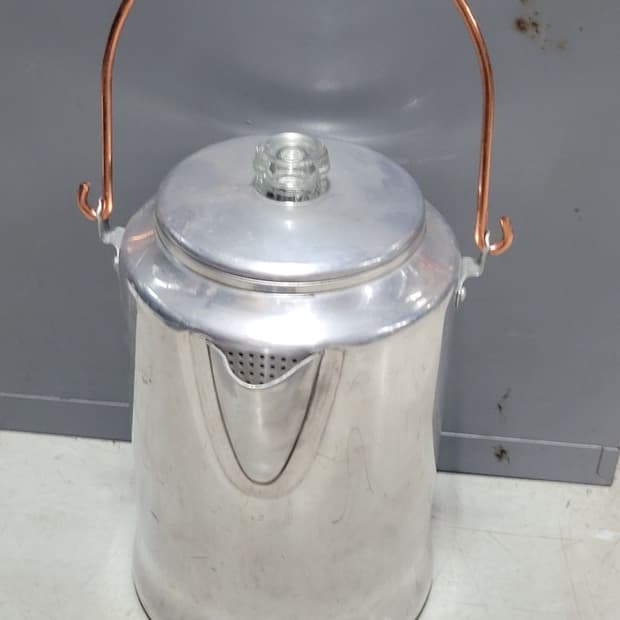 미 빈티지 대형 커피 메이커