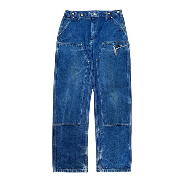 빈티지 칼하트 B07 더블니 데님