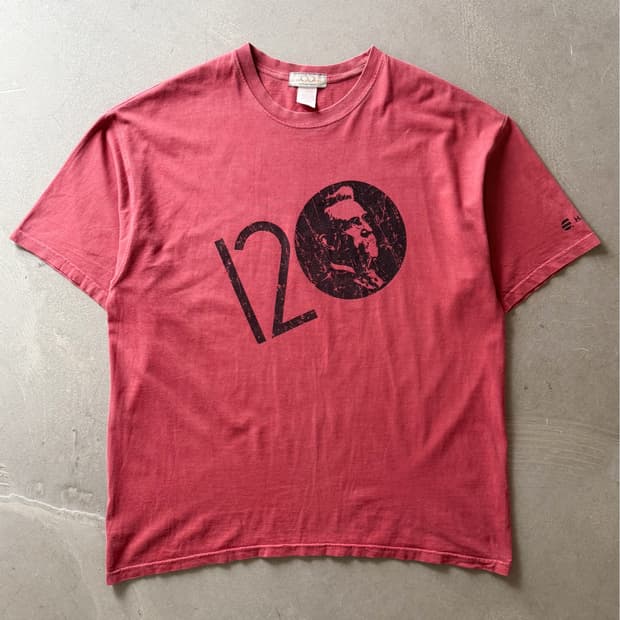 Vintage Velocity Washed Pink Graphic Tee
