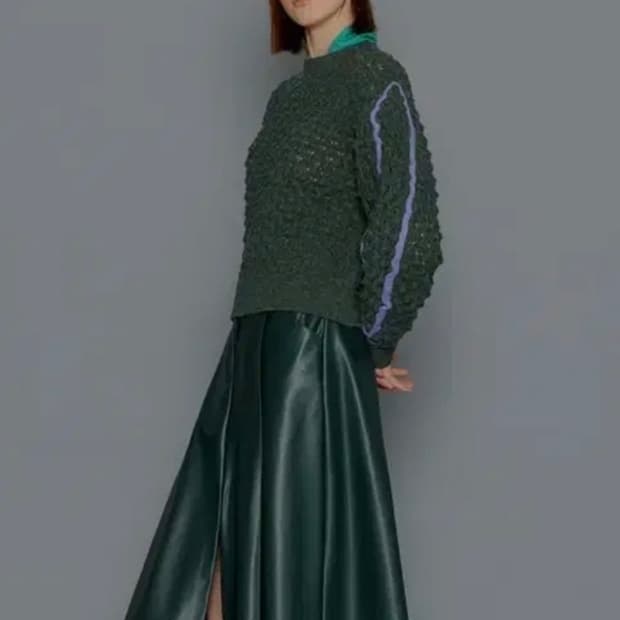 [F]제너럴아이디어 볼륨 니트