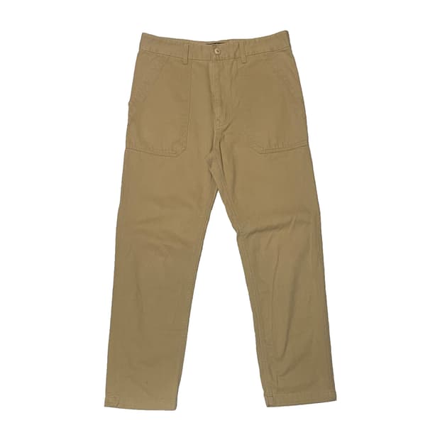 유니폼브릿지 베이지 퍼티그 팬츠