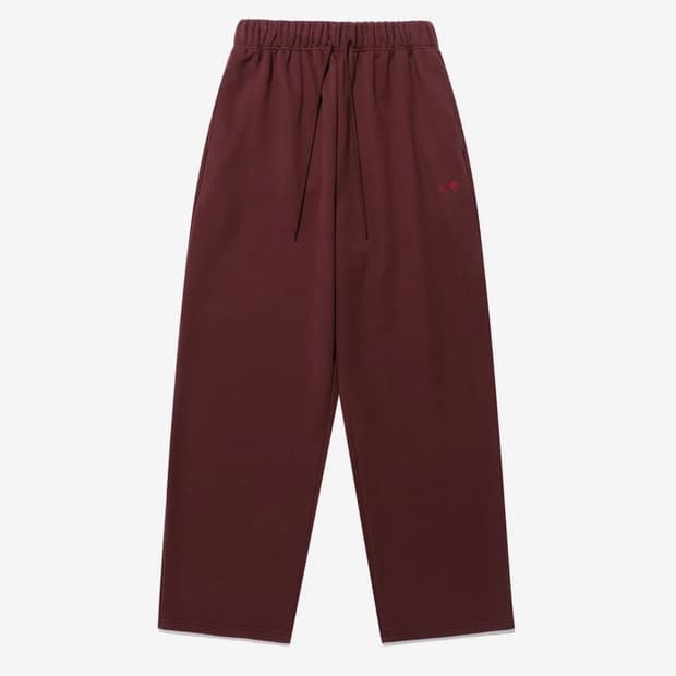 LOGO SWEAT PANTS_BURGUNDY(NG2FFUPA00A)