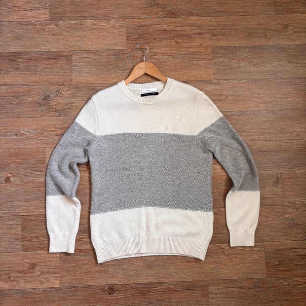 에피그램 시리즈 S 캐시미어 블렌드 니트 스트라이프 