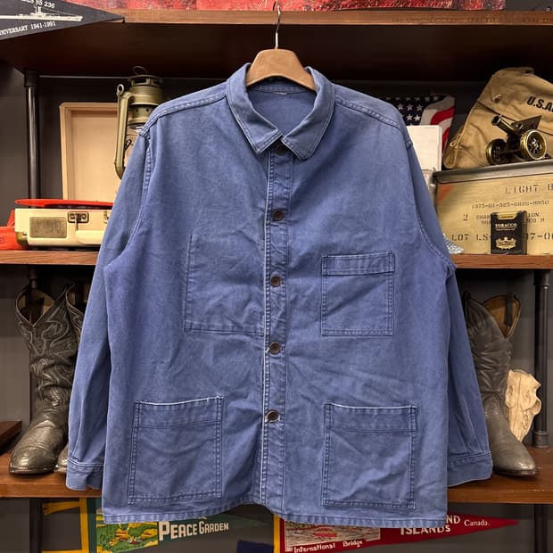 70~80s 프렌치 워크자켓 / 빈티지 초어자켓 워크웨어 N973