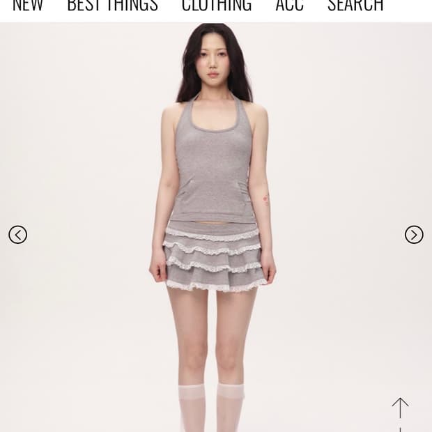 로제트 Milky pocket Top