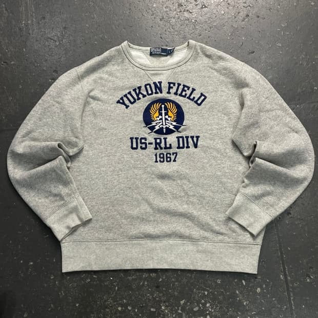 100 폴로 랄프로렌 유콘 필드 스웻셔츠 맨투맨