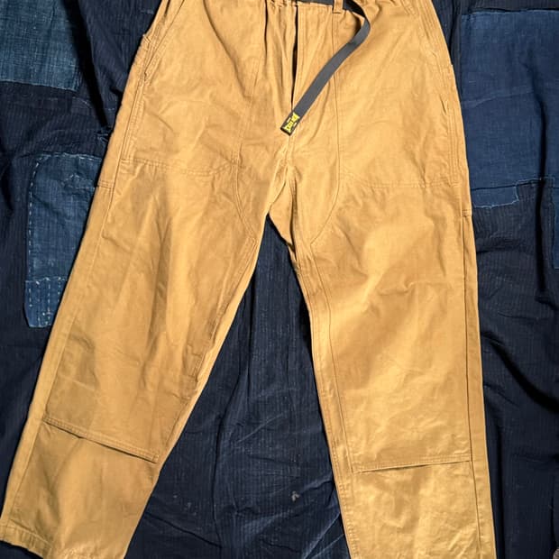 논스탁 10oz 코튼 캔버스 클라이밍 팬츠 - 카키 M