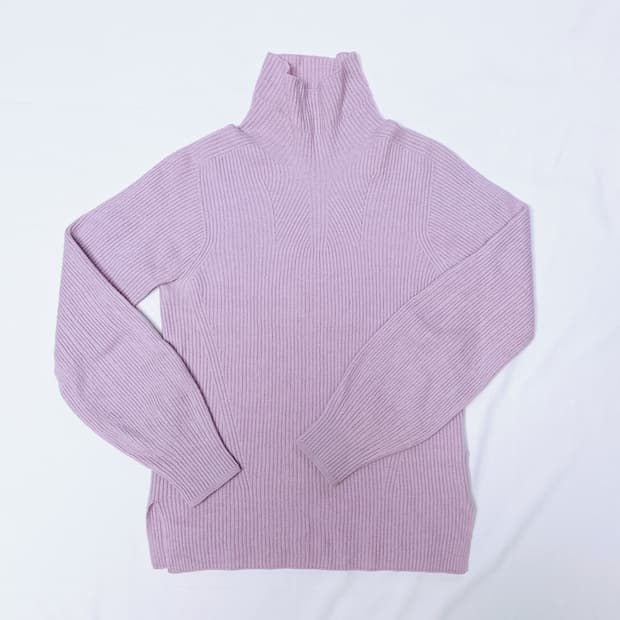 드벨르 울100 니트 라벤더 55