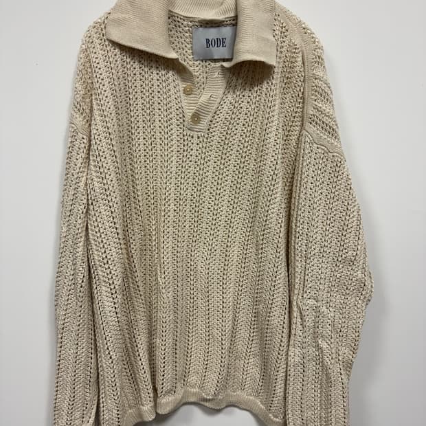 보디 아이보리 니트 XL-XXL 사이즈