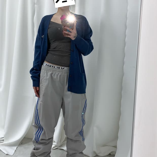 아디다스 그레이 트랙팬츠