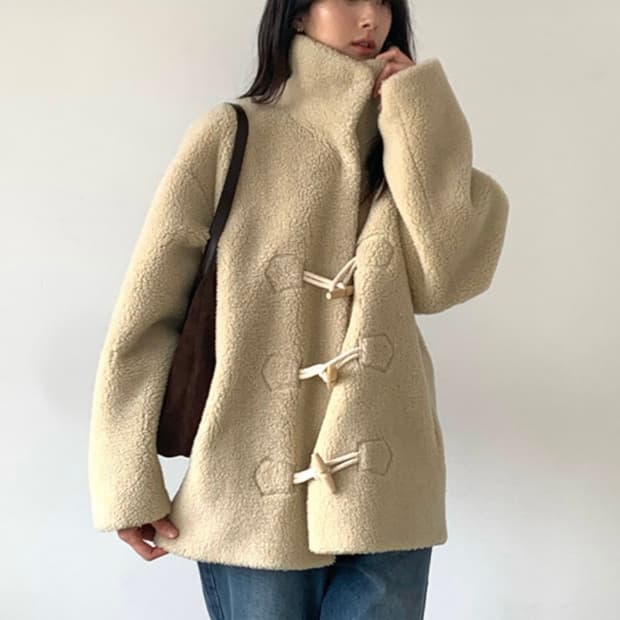 엔오르 EN OR 리버서블 무스탕