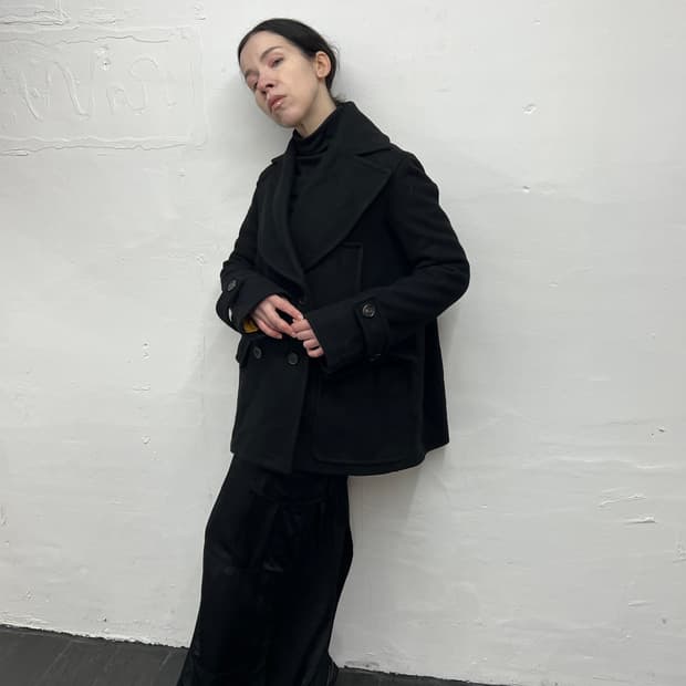 디스퀘어드2 오버핏 피코트