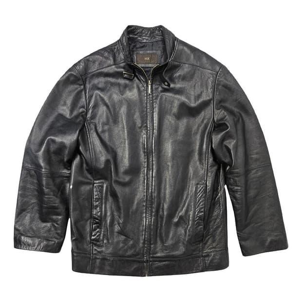 NIX 양가죽 집업 자켓 M