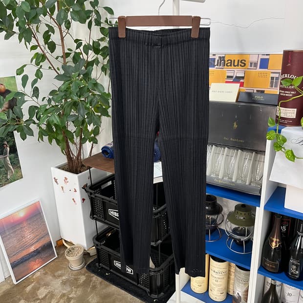 이세이미야케 우먼 플리츠플리즈 JF233 메쉬팬츠 3