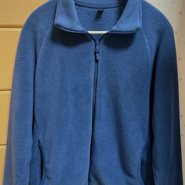 유니클로 후리스 풀집 폴리스 자켓 S