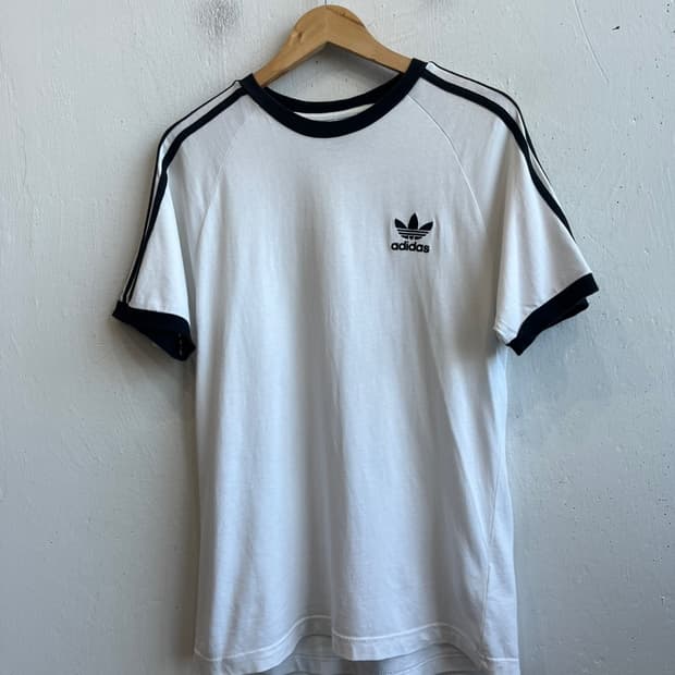 아디다스 파이어버드 반팔 링거티 화이트 