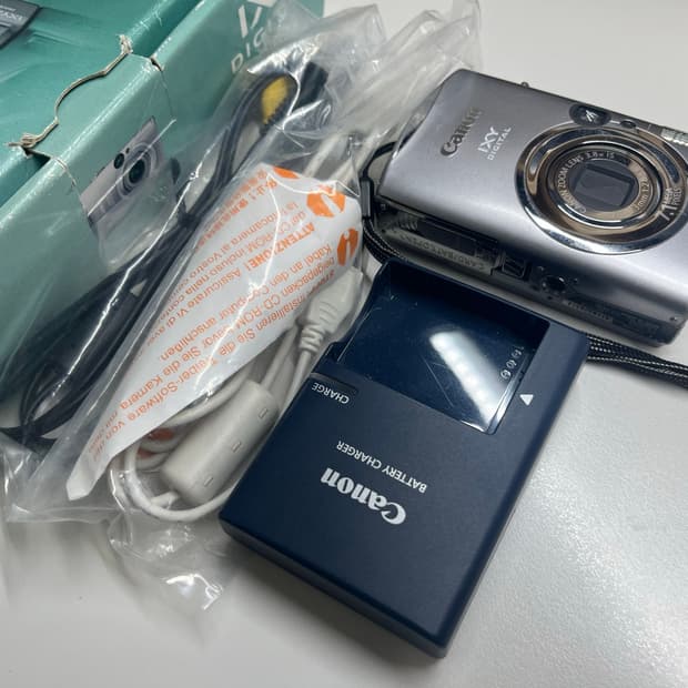 캐논 익시 IXY 900IS 실버 디카