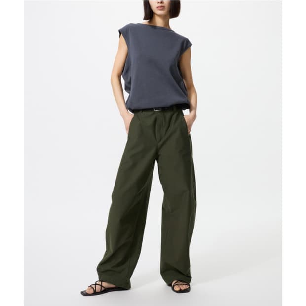 유니클로 저지배럴팬츠