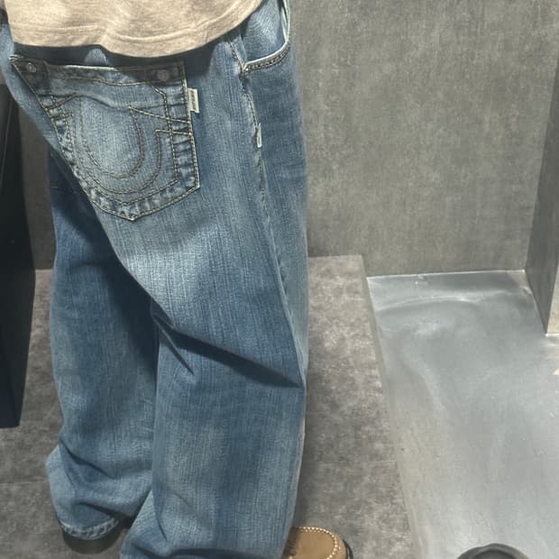 트루릴리젼 세이프티 데님 L