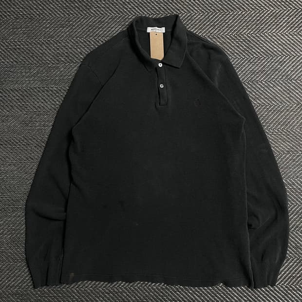 빈폴 자수 로고 그레이 박시핏 롱슬리브o 5202