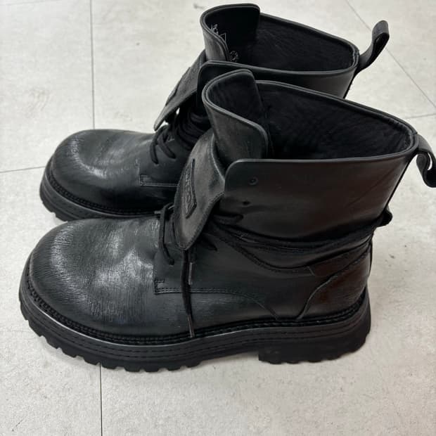 위더로드 홀스레더 7홀 컴뱃 부츠 270