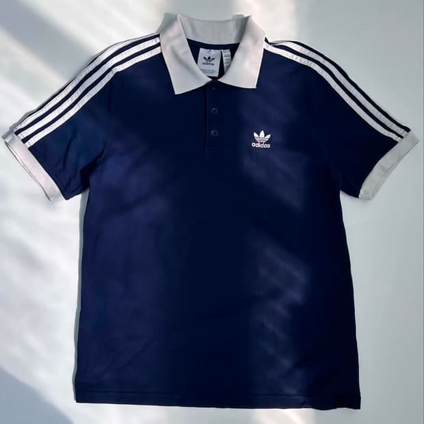 [M] 아디다스 신형 아디컬러 3stripes 폴로 셔츠 pk 반팔 카라