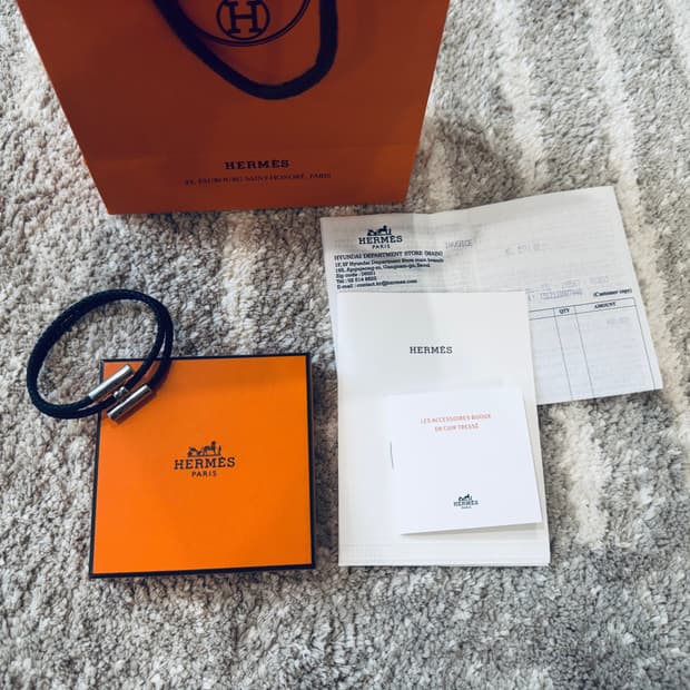 정품 에르메스 팔찌 투니스