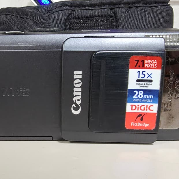 캐논 파워샷 S70 빈티지 디지털카메라