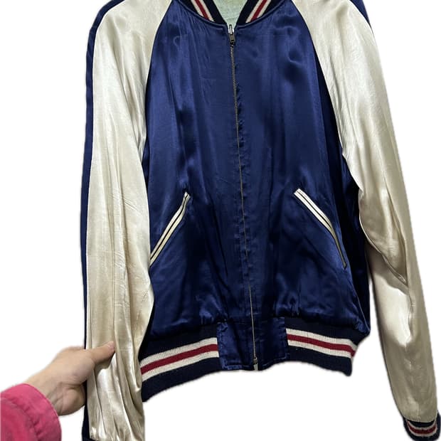 요지야마모토 블루종(리버서블) 자켓