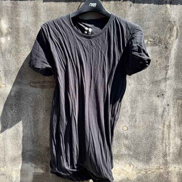 21ss Rick Owens Double Layer Short T 