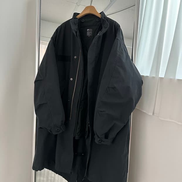 빔즈 M-65 개파카 피쉬테일 야상 모즈코트 라이너 내피 퀼팅 자켓