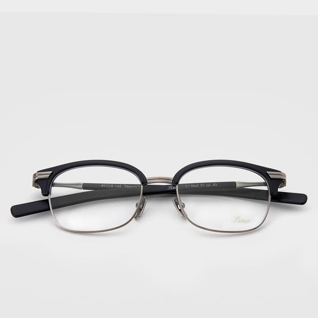 Lunor 르노 안경 하금테 C1 Mod 01 AS 49Size