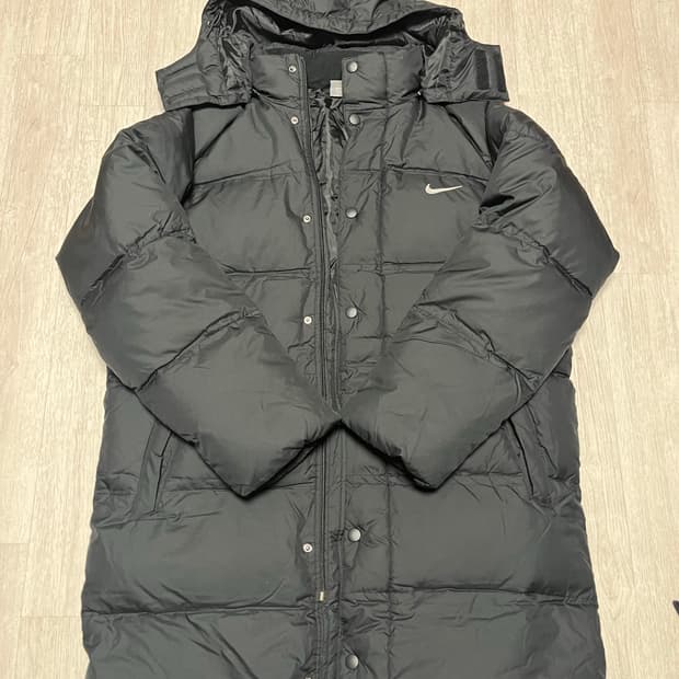 XL 나이키 롱패딩 자수로고