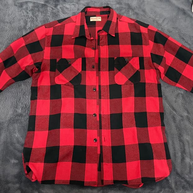 슈가케인 버팔로체크셔츠