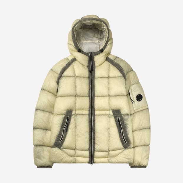 CP 컴퍼니 DD쉘 후드 다운 피스타치오 쉘 베이지 XL 새제품 판매