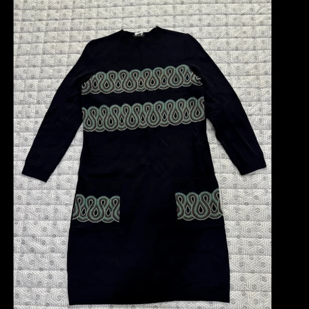 아페쎄 A.P.C. 니트 원피스 블랙 ~55반