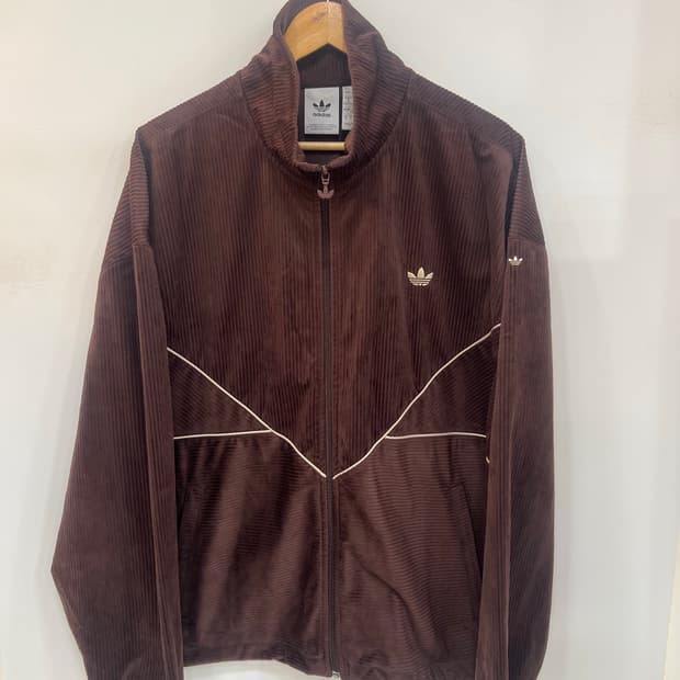 아디다스 코듀로이 브라운 져지