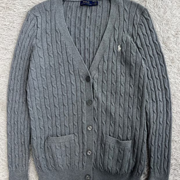 폴로 랄프 로렌 꽈배기 니트 가디건/#3248