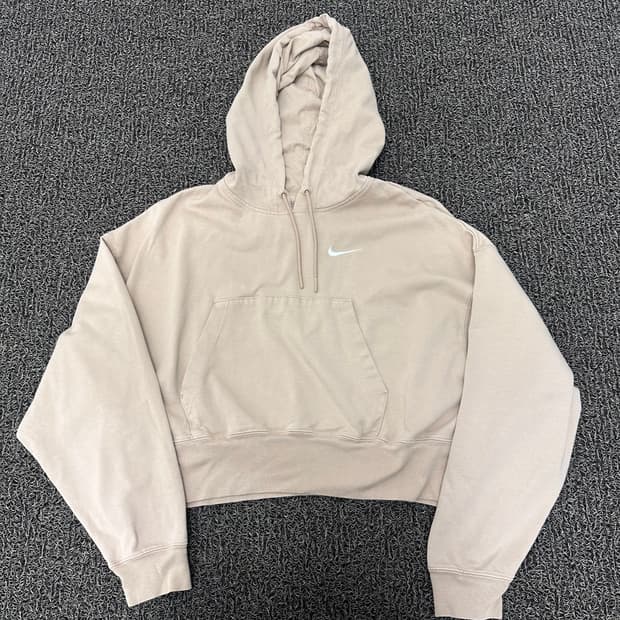 NIKE 나이키 여성 크롭 후드티 S