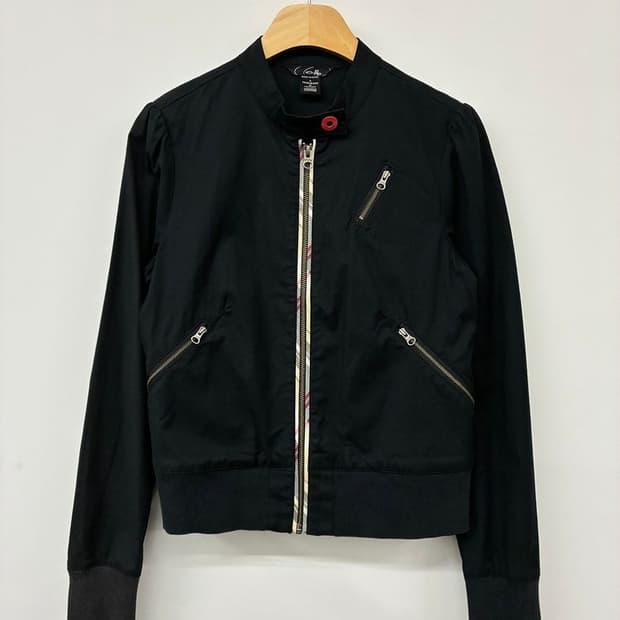 오클리 00's 블랙 테크 집업 블루종 PN9797