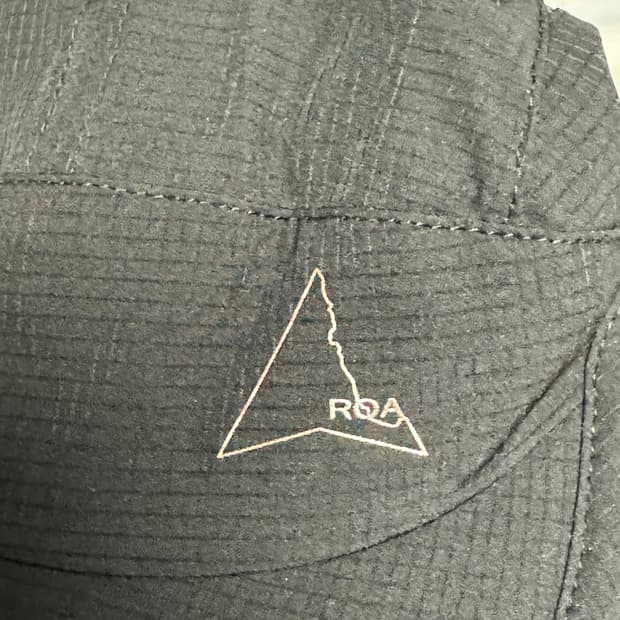 ROA 로아 블랙 캠프캡 (퍼포레이티드 캡)새상품