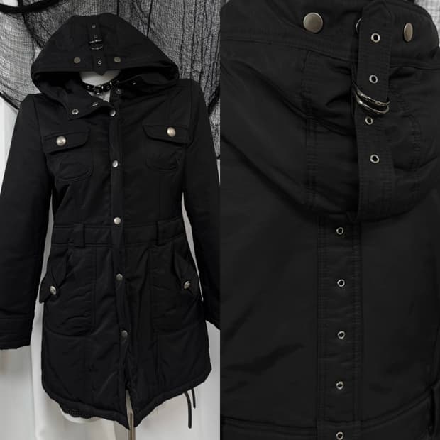 buckle detail long padding