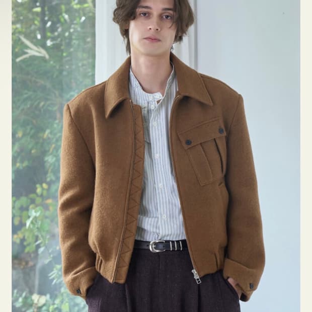 웨이비니스 크룩드 텍스처 자켓 2