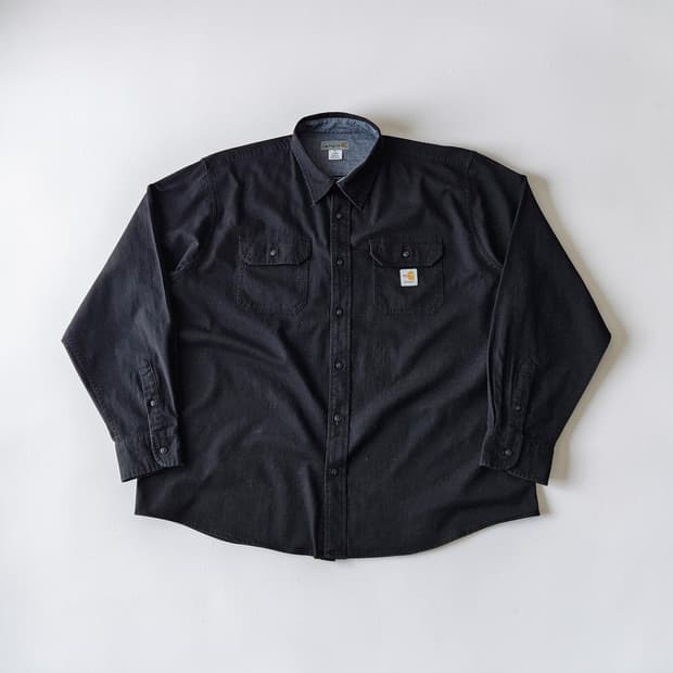 FR칼하트 면 오버핏 긴팔셔츠 XL