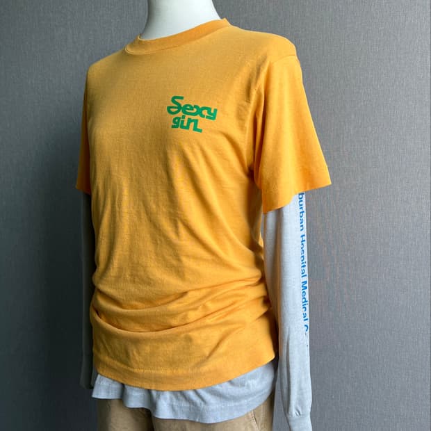 [S] 90s 빈티지 섹시걸 티셔츠