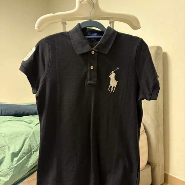 폴로 빅포니 슬림핏 카라티 새상품 여성L