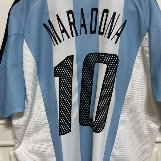 아르헨티나 02-04 마라도나 유니폼