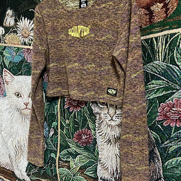 [vintage] Sculptor long-sleeved shirt